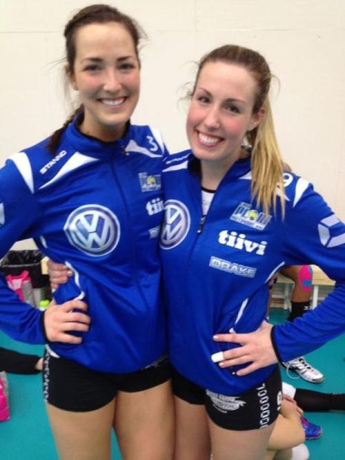 Kasey Heckelman and Taylor Bruns