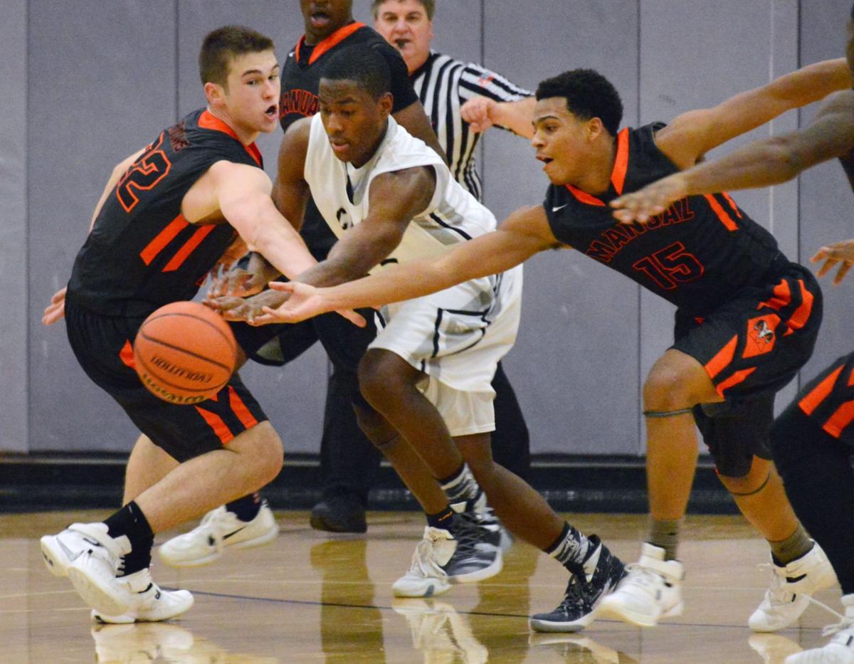 Manual Surges Past Normal West High School Boys Basketball