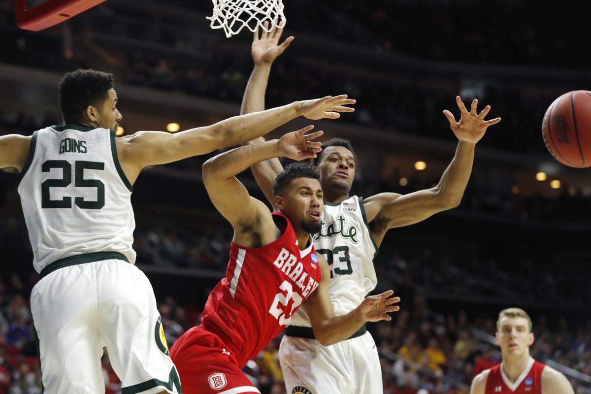 Winston Michigan State Hold Off Bradley In Ncaa Tournament