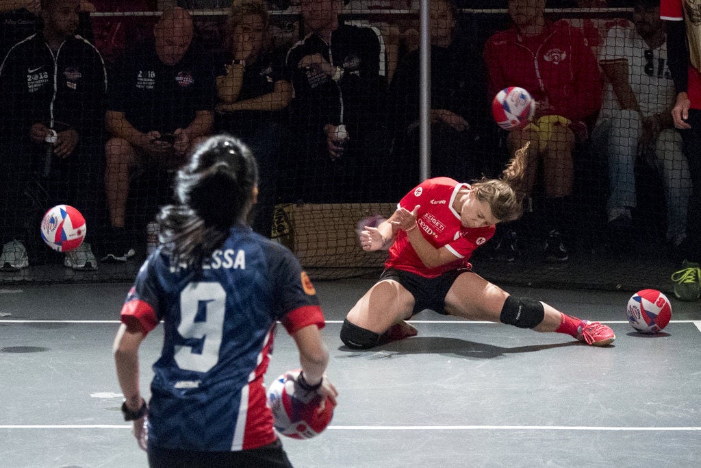 From the gym to the Garden Pro dodgeball grows to big stage