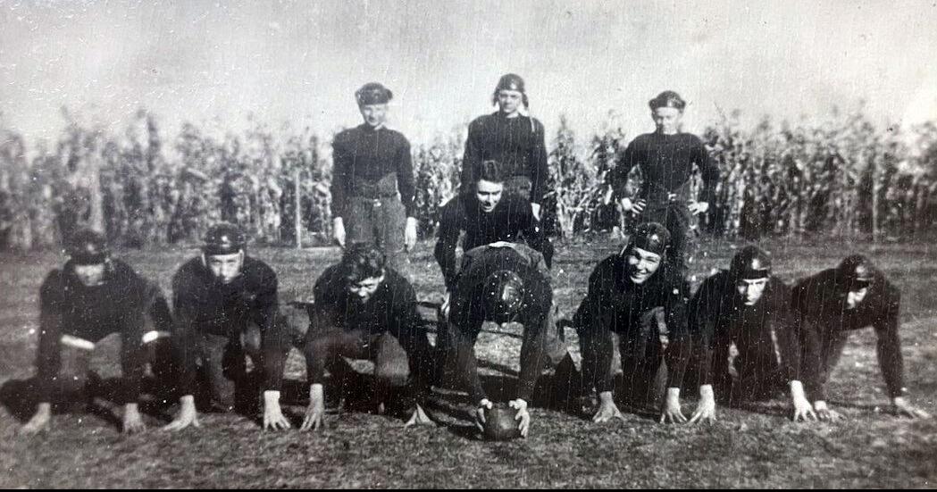 Chenoa High began playing football in 1920; Elson was there