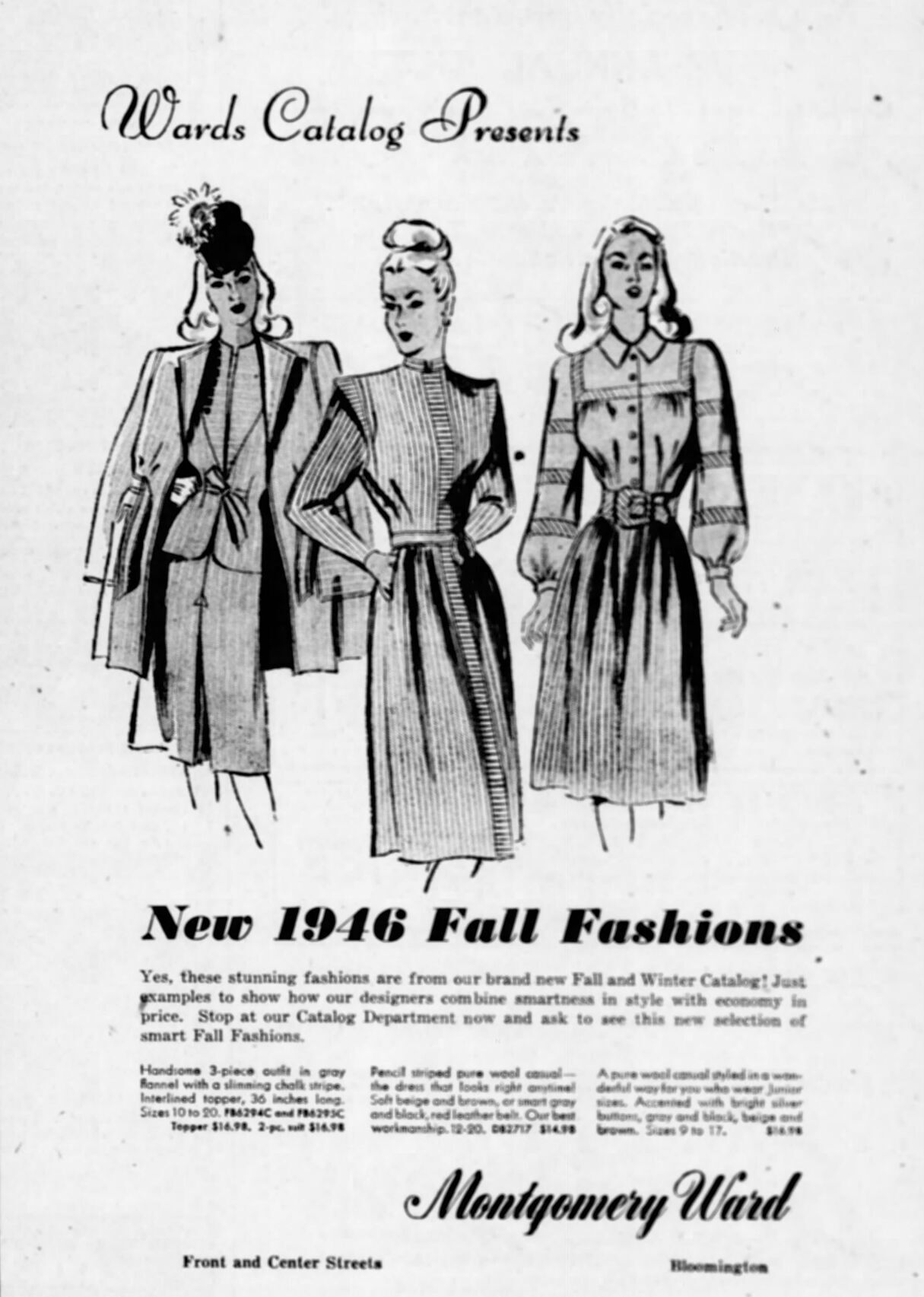 Take a look back at these vintage fall fashions