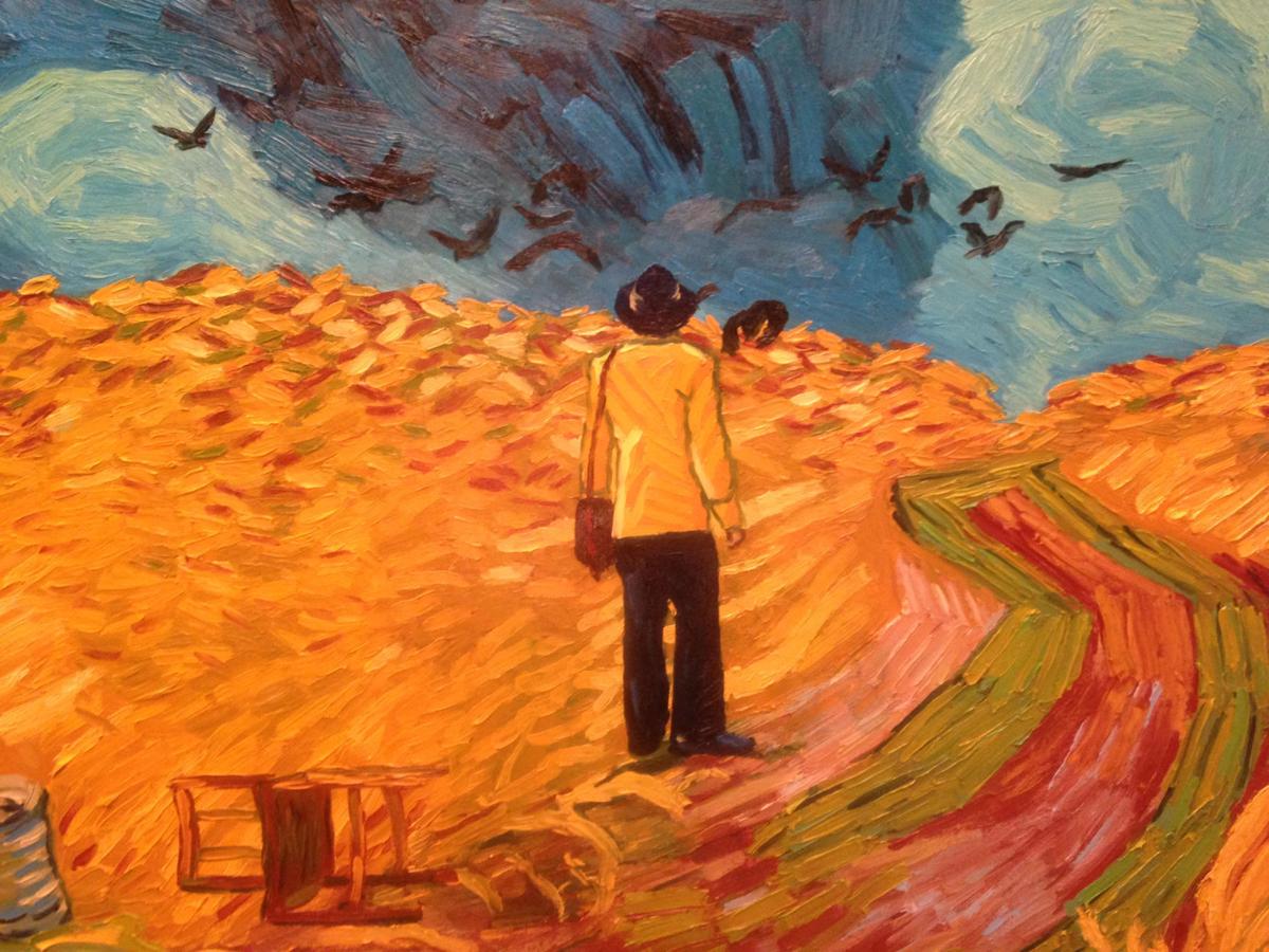 Movie Masterwork Mclean Co Native Has A Hand And A Brush In Loving Vincent Go Pantagraph Com