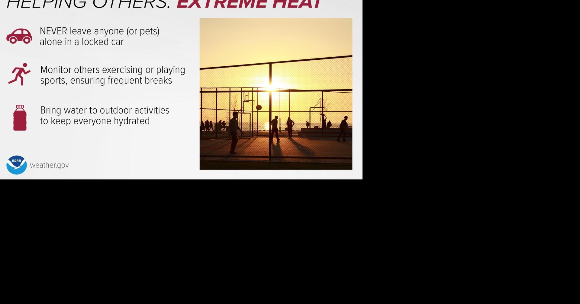 #39 Dangerously hot conditions #39 ahead in Central Illinois