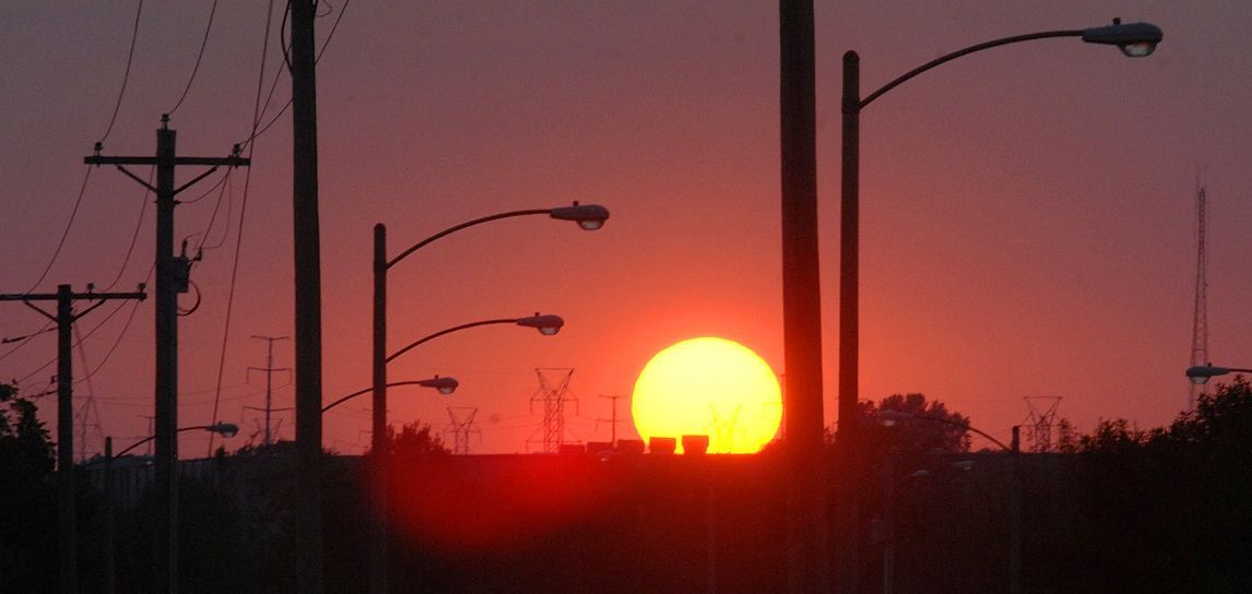 Central Illinois sunsets