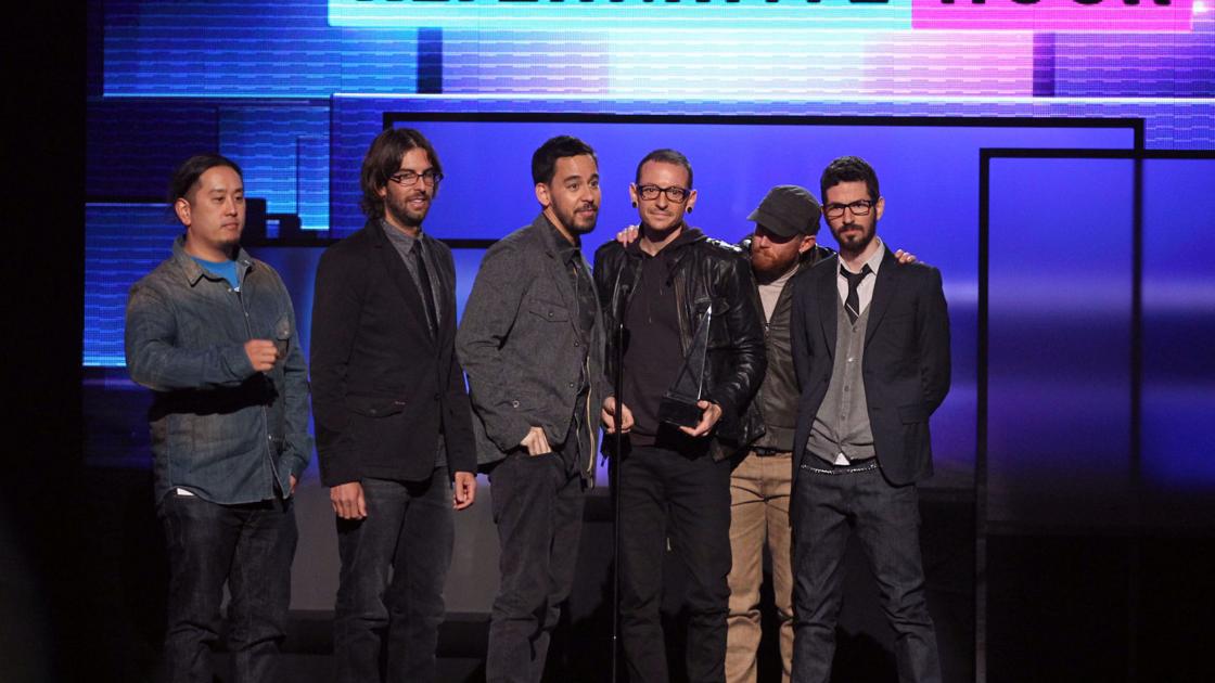 Joe Hahn Rob Bourdon Mike Shinoda Chester Bennington Dave Farrell Brad Delson Pantagraph Com