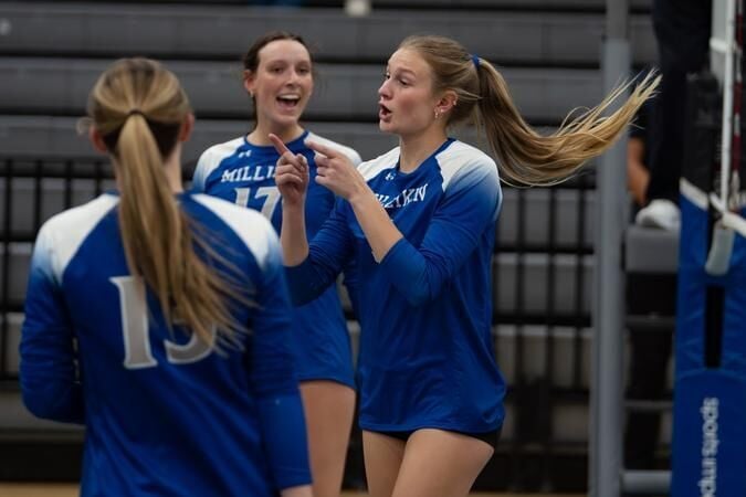 Volleyball Entering A Battlefield
