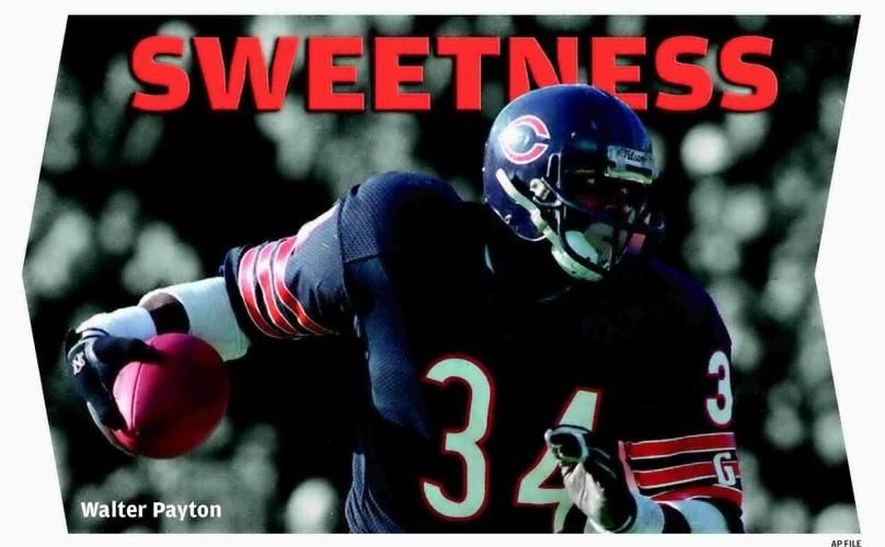 NFL_ Football Jersey Chicago''Bears''MEN Walter Payton David