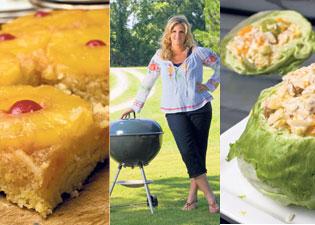 How to Make Pineapple Upside-Down Cake, Pineapple Upside-Down Cake Recipe, Trisha Yearwood