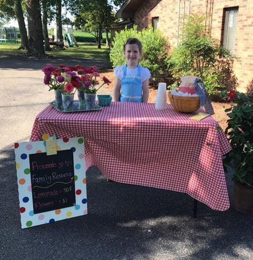 A pint-sized philanthropist