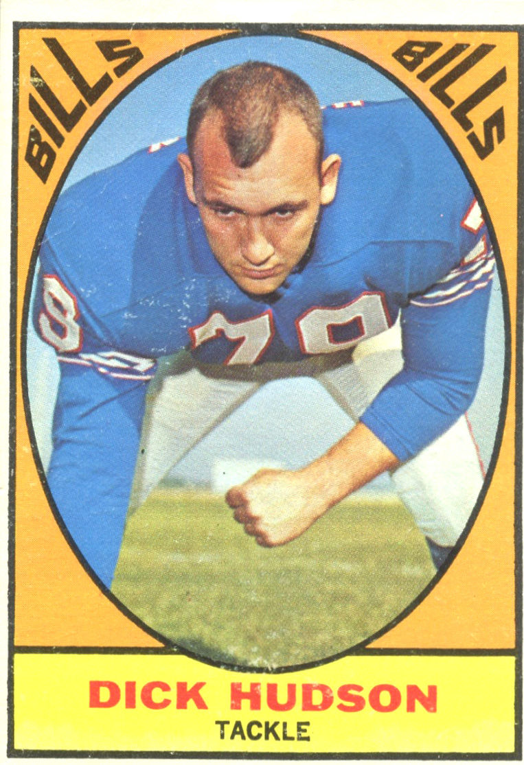 1968 Topps Jim Hudson  American football league, New york jets, Football  league