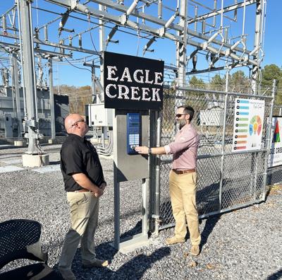 Eagle Creek is PUA’s second station getting TVA electricity