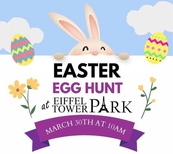 Eiffel Tower Easter egg hunt set Saturday