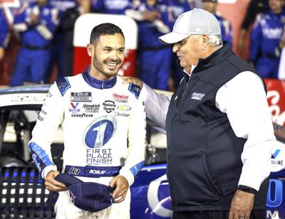 NASCAR Larson Sponsored Auto Racing