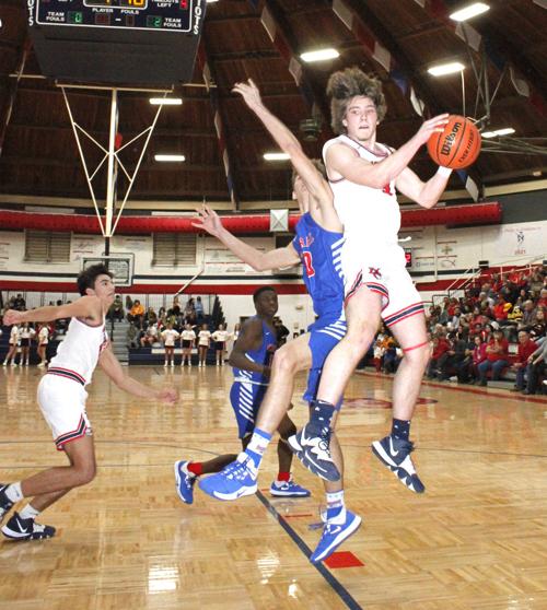 O’Daniel grabs the basketball