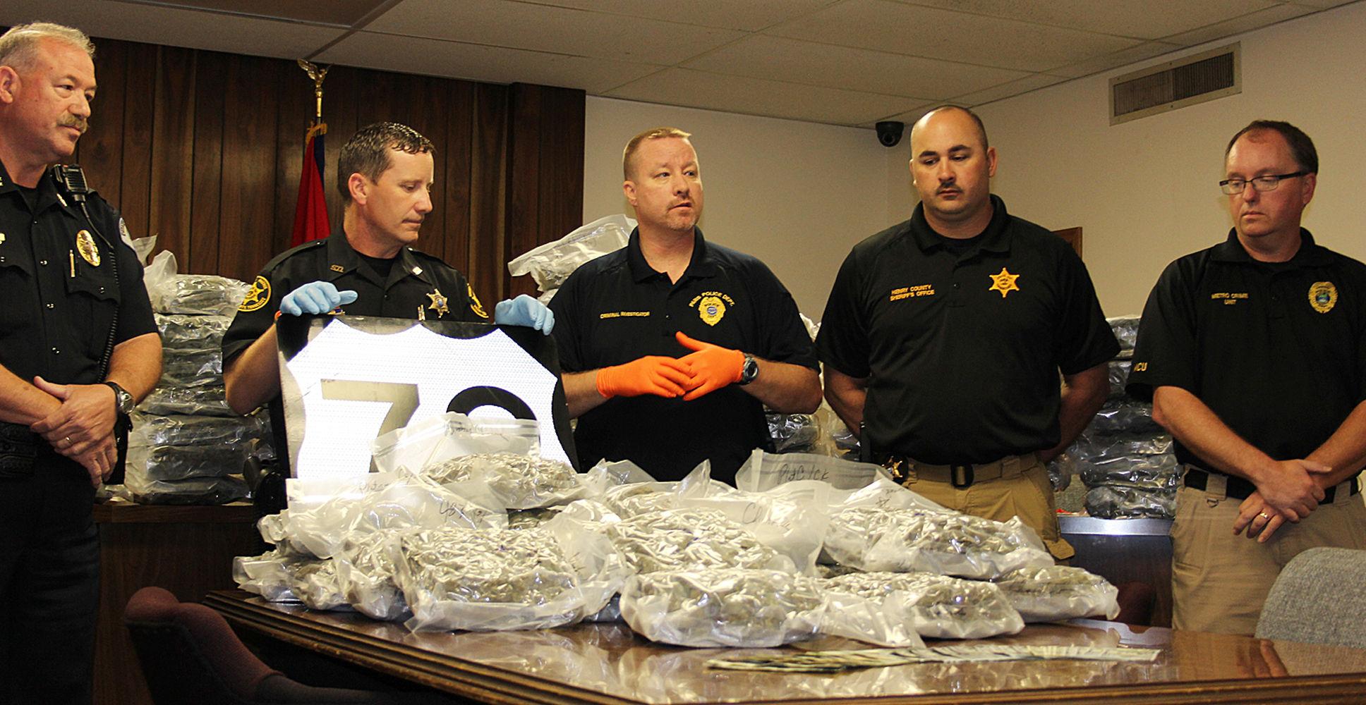 PARIS TN Metro Crime Unit makes record bust Local News