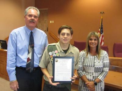 Supervisors honor Eagle Scout