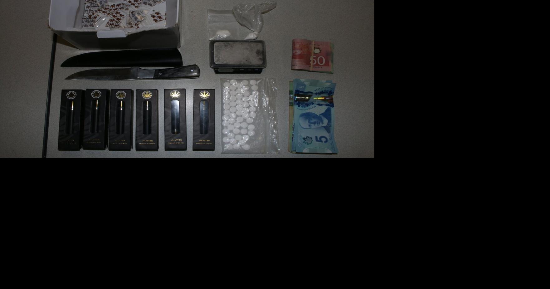 West Parry Sound OPP make arrest after seizure of cash, illegal drugs
