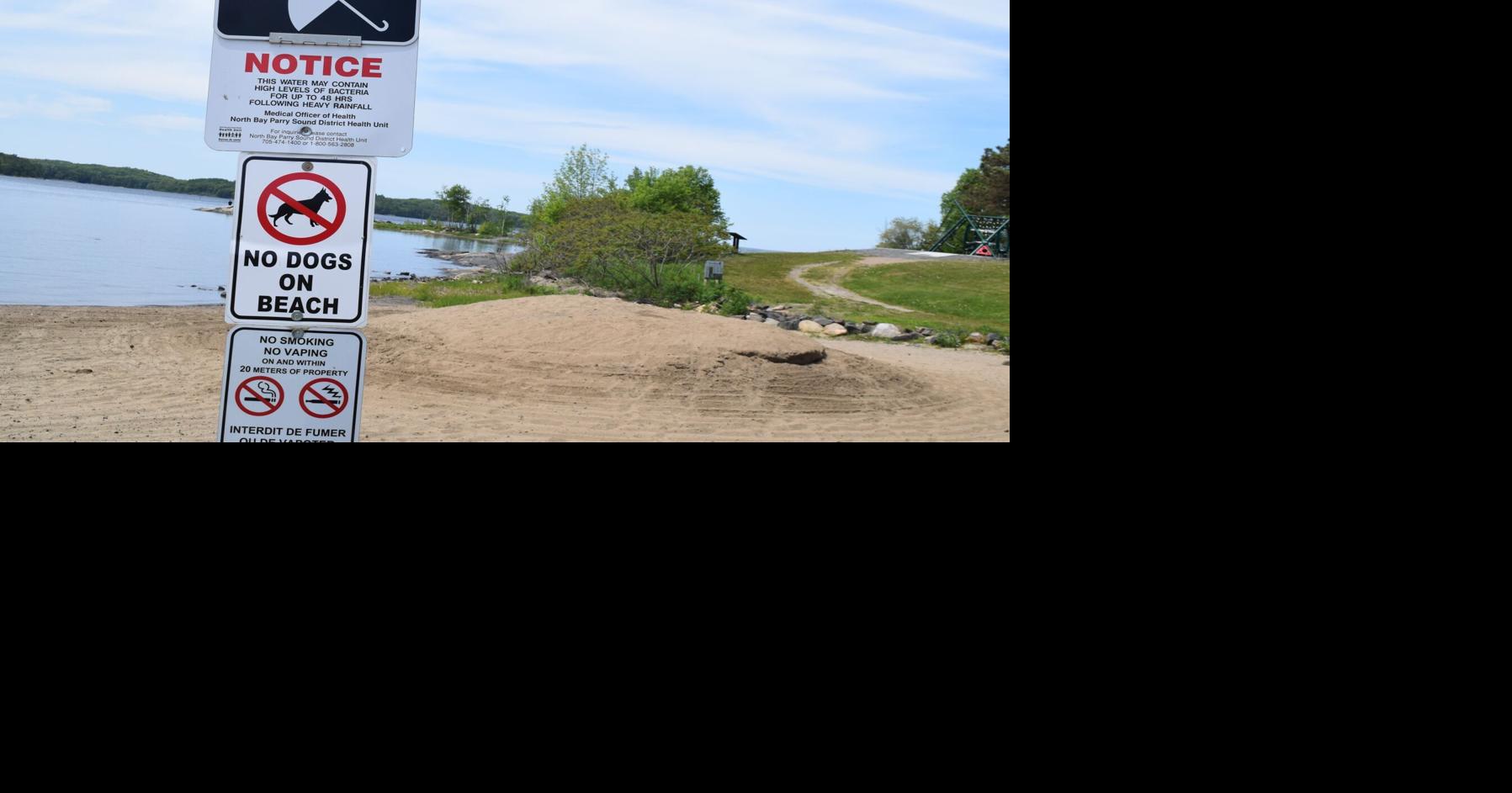 Tips for assessing water quality at Parry Sound beaches