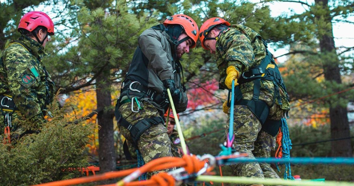 Canadian Ranger instructors get familiar with The Hangar