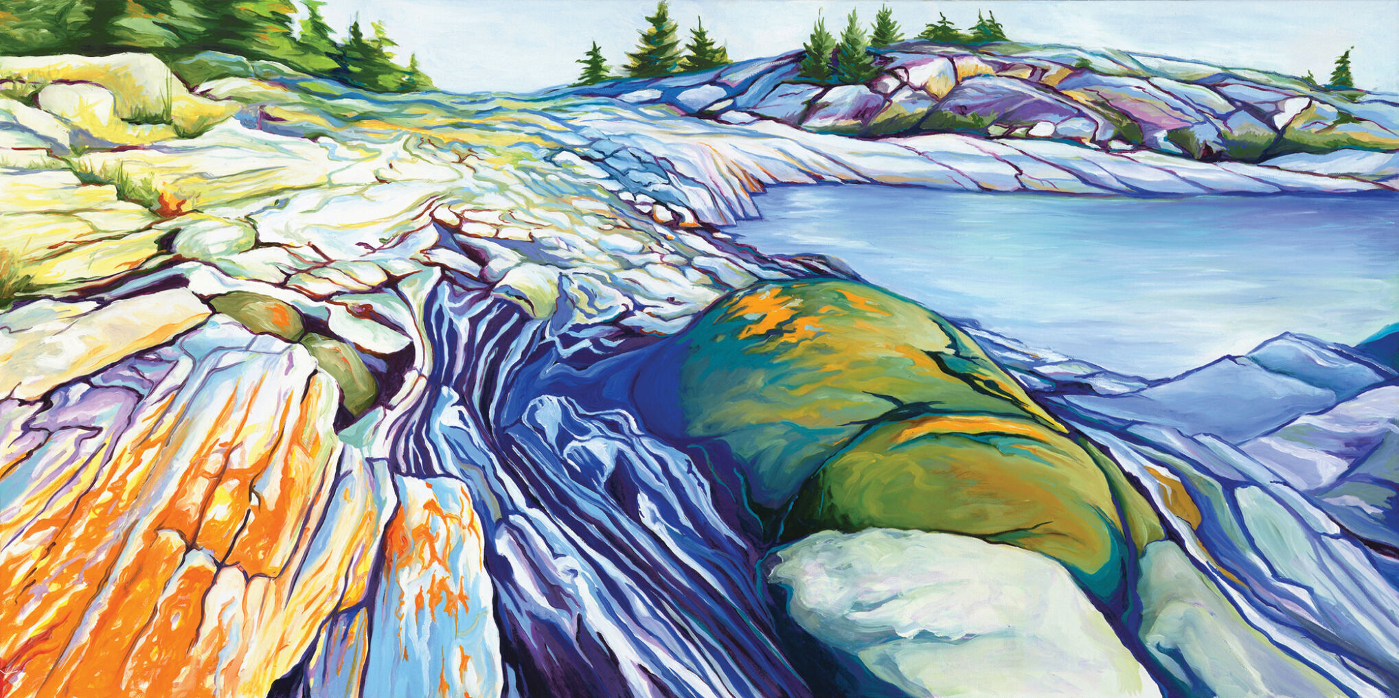 Georgian Bay artist paints for the love of clear waters and