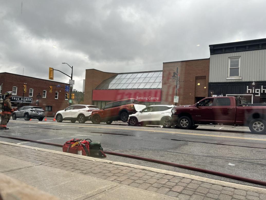 OPP lay charges after multivehicle collision in Parry Sound