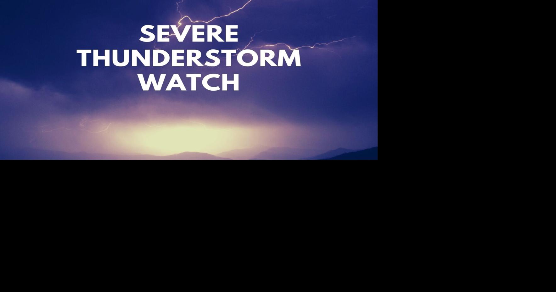 Parry Sound under rainfall warning and severe thunderstorm watch