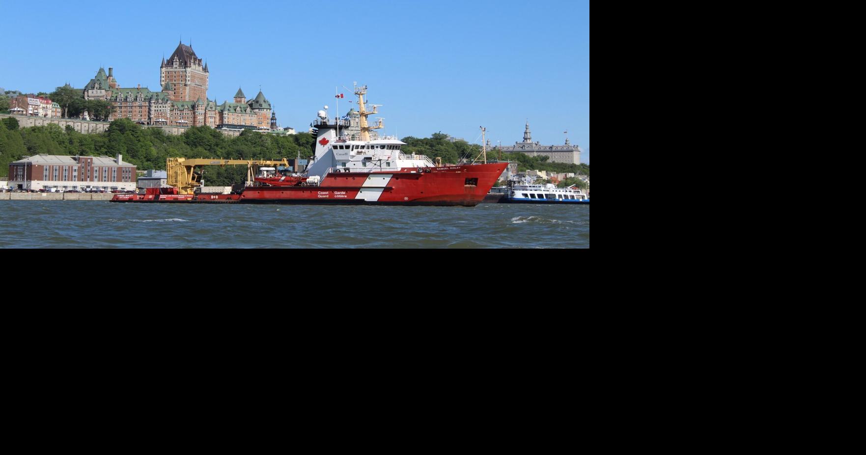 Coast Guard Ship Samuel Risley, home-ported in Parry Sound, departs for ...