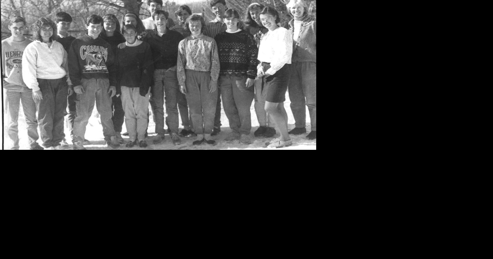 Throwback to Parry Sound High School's Nordic Ski Club, 1991