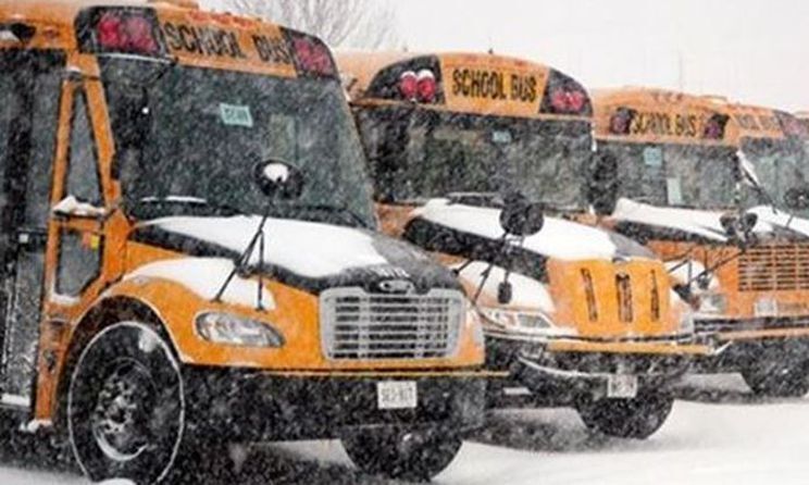 Buses cancelled in Parry Sound Almaguin North Bay today