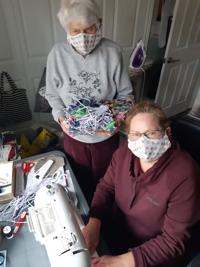 Parry Sound hospital auxiliary, community, sewing masks during ...