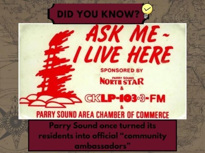 Parry Sound Sign ‘Nostalgic’ tourism initiative coming back to Parry Sound