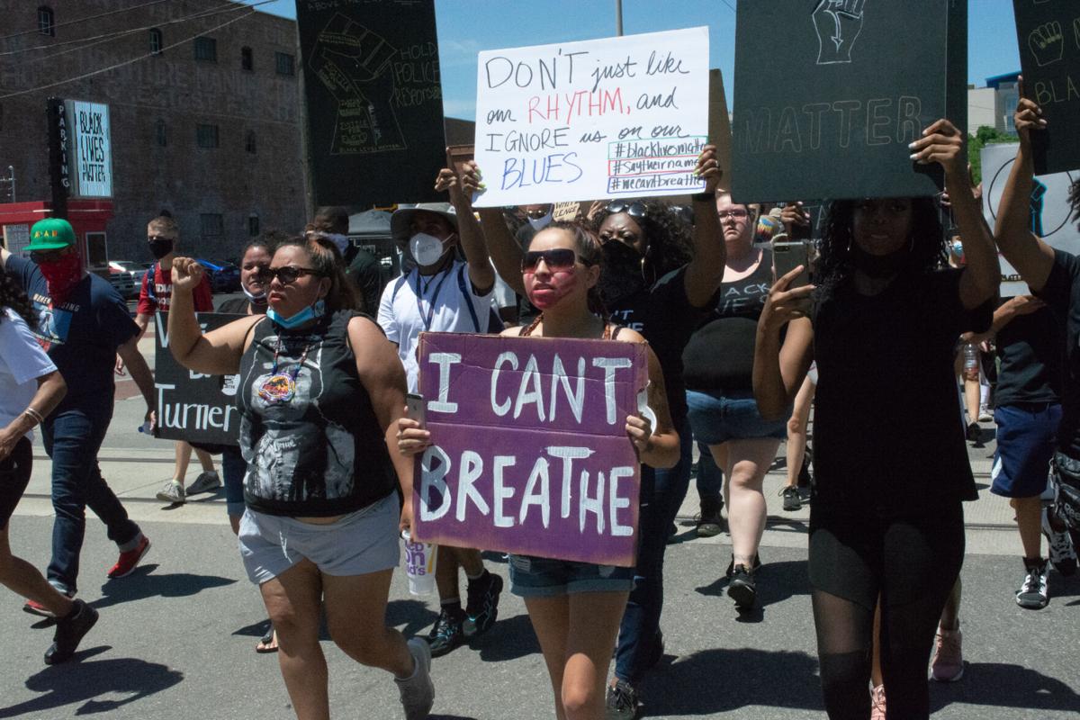 Bricktown, We Can't Breathe Protest