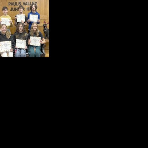 Students of month named at junior high