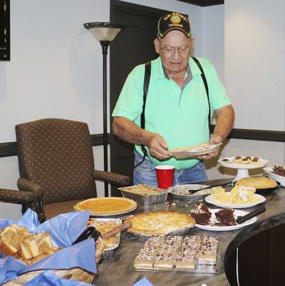 Courthouse salute for veterans