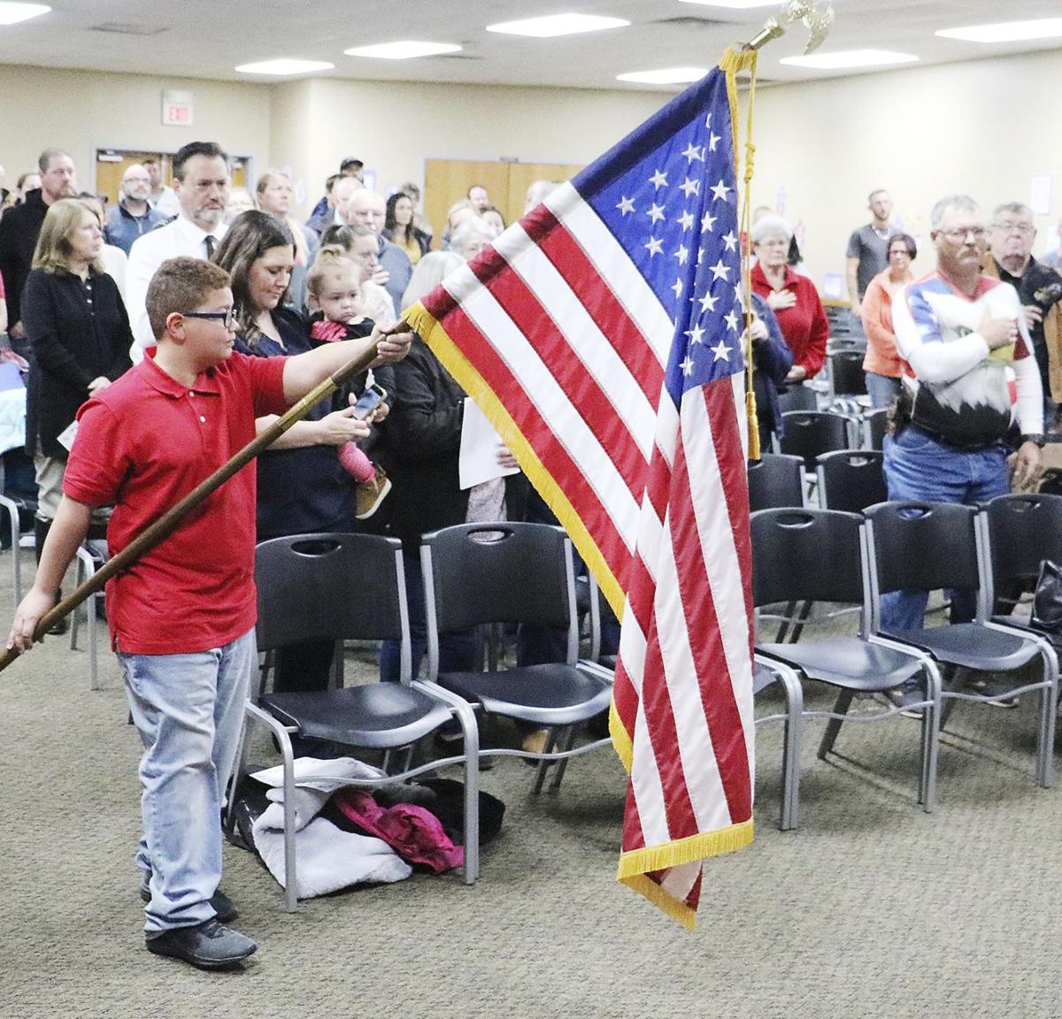 Veterans' salute