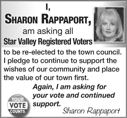 Sharon Rappaport for Star Valley Council