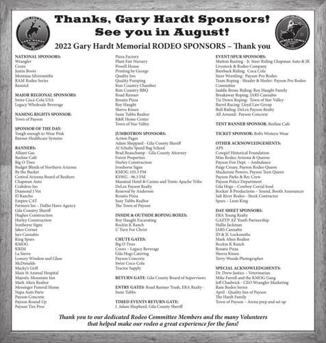 Gary Hardt Memorial Rodeo