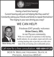 Brian Emery, HIS - Friedman ENT