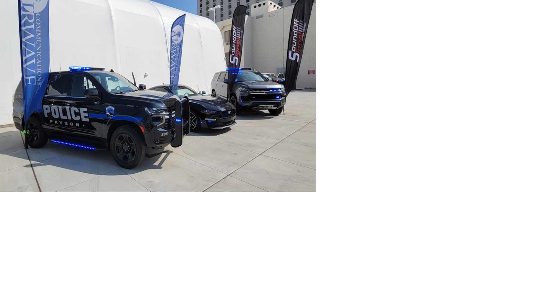 New police patrol vehicles turn heads | Local News | paysonroundup.com