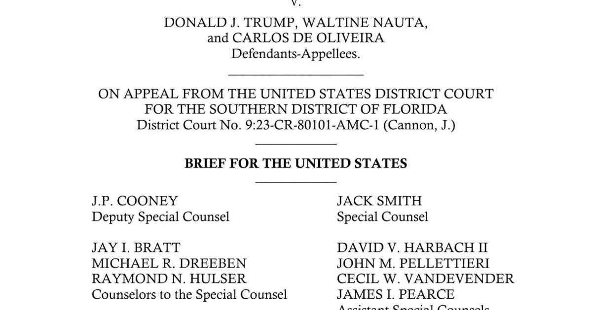 Appeal in Trump documents case