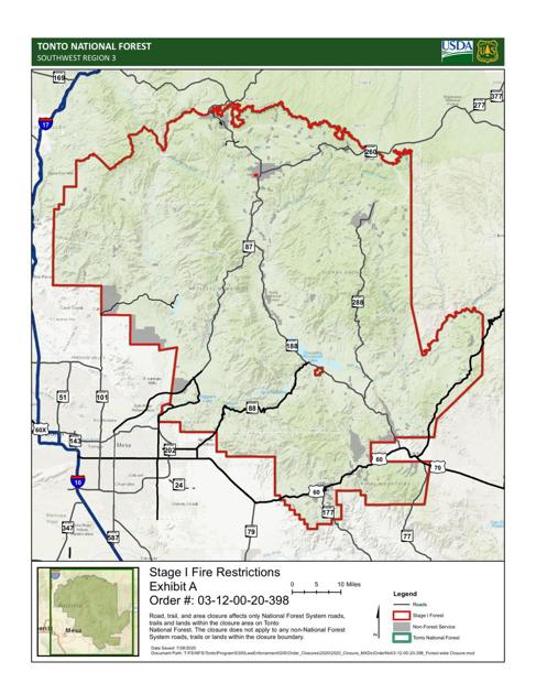 Tonto National Forest Back Open To The Public Local News Paysonroundup Com
