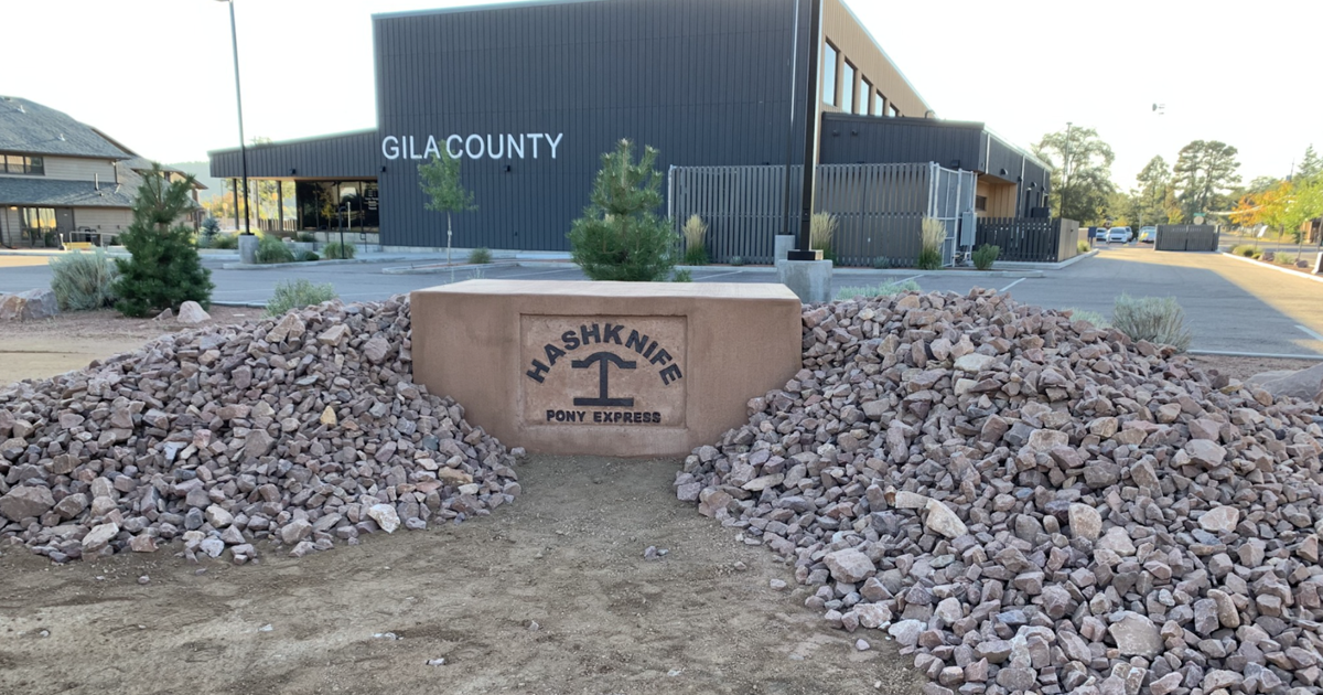 Hashknife House Hashknife Statue dedication Oct. 27 at the county complex in Payson ...