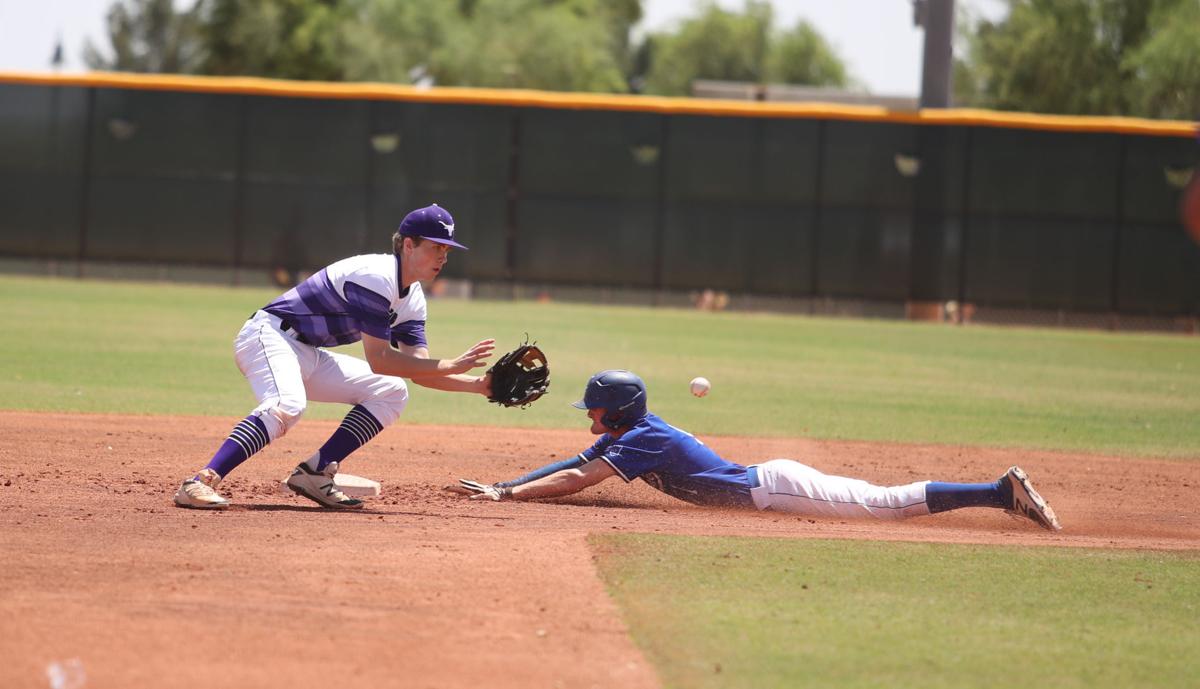 Baseball Win Vs. Snowflake 2 Tate Steal C72 A95I0015