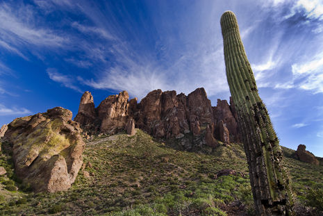 lost dutchman hiking map