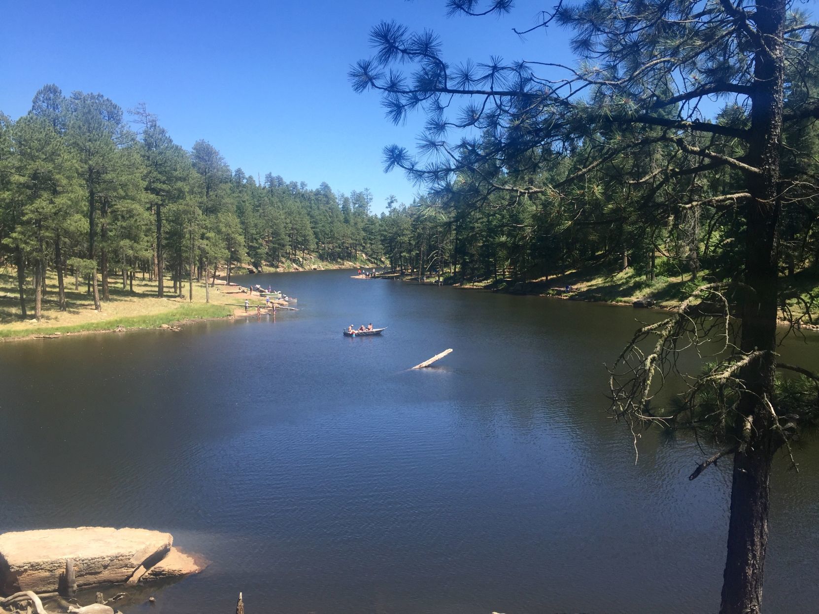 Woods Canyon Lake now open, but with 