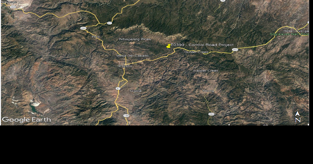 Control Road improvements start Monday | Gila County | paysonroundup.com