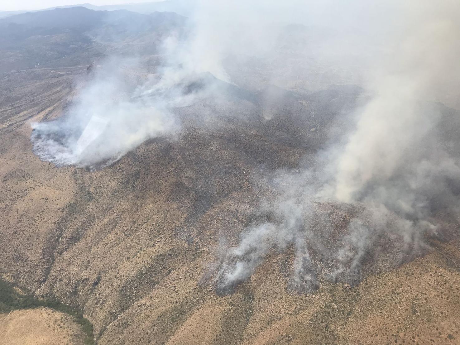 Salt Fire grows to nearly 3,000 acres, Bull Fire 368 Forest