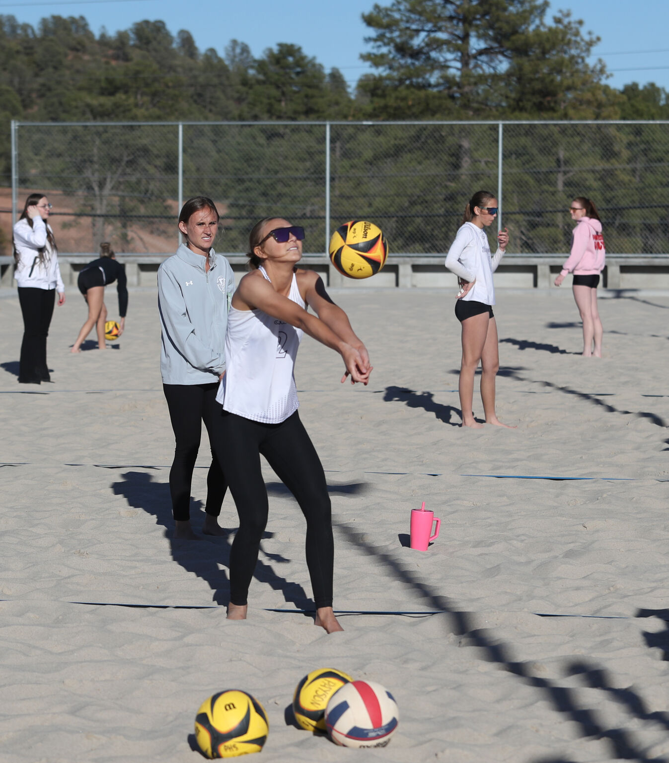 Beach Volleyball vs. Rancho Solano Prep at Granite Dells Park | Multimedia  | paysonroundup.com