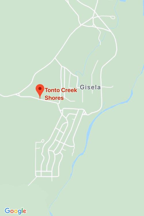 Map of Tonto Creek drowning Dec. 9, 2019